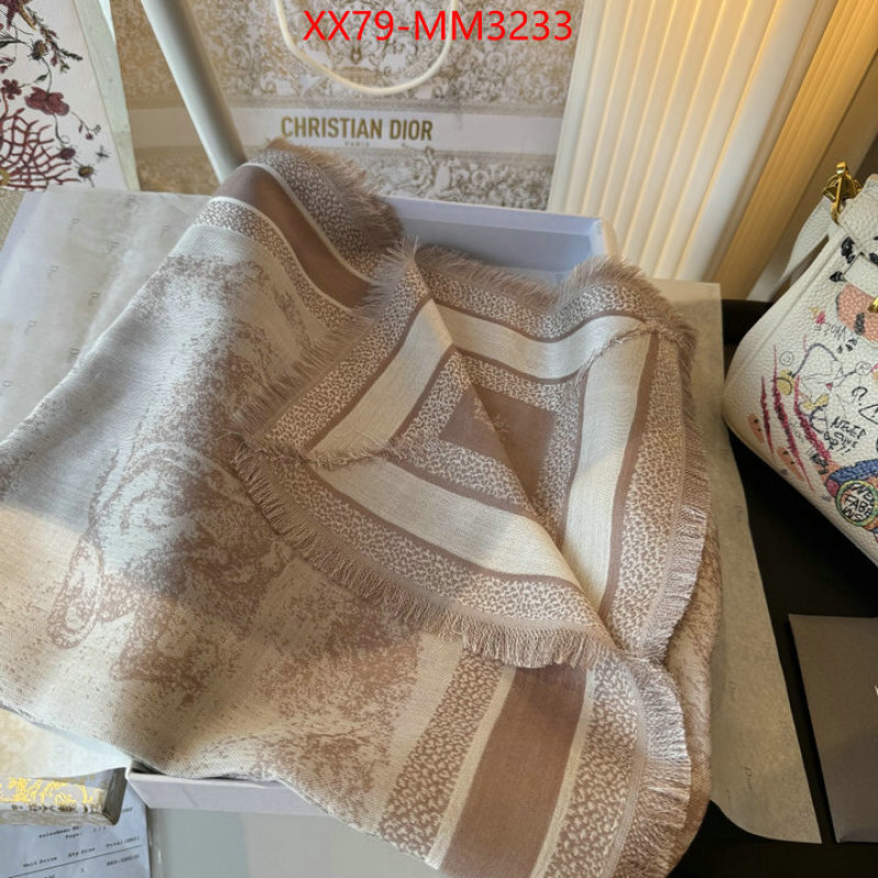 Scarf-Dior fashion replica ID: MM3233 $: 79USD