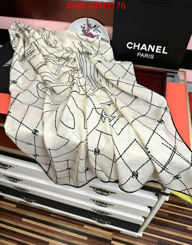 Scarf-Chanel aaaaa quality replica ID: MM3176 $: 85USD