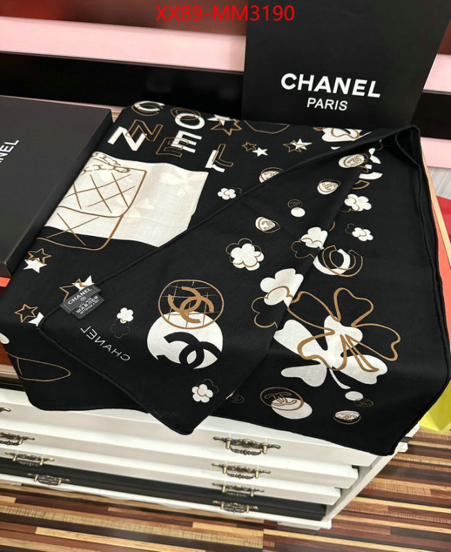 Scarf-Chanel replica best ID: MM3190 $: 89USD