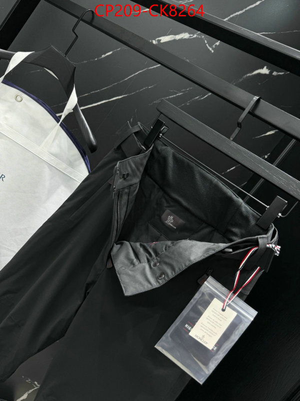 Clothing-Moncler best like ID: CK8264 $: 209USD