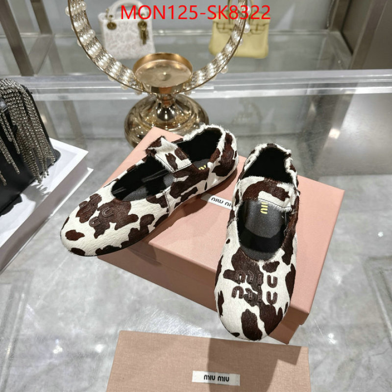 Women Shoes-Miu Miu replica how can you ID: SK8322 $: 125USD