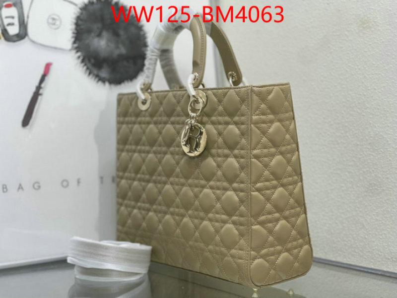 Dior Bags(4A)-Lady- ID: BM4063 $: 125USD,