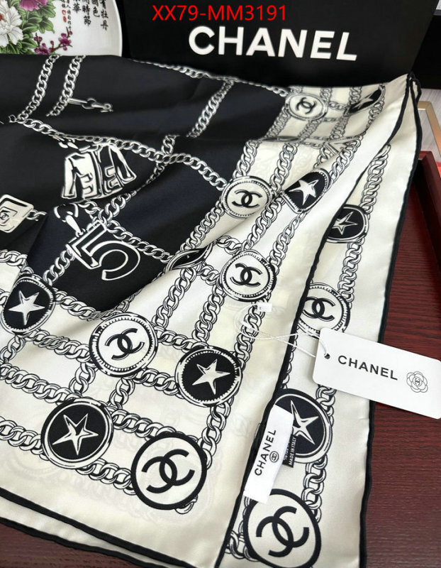 Scarf-Chanel designer high replica ID: MM3191 $: 79USD