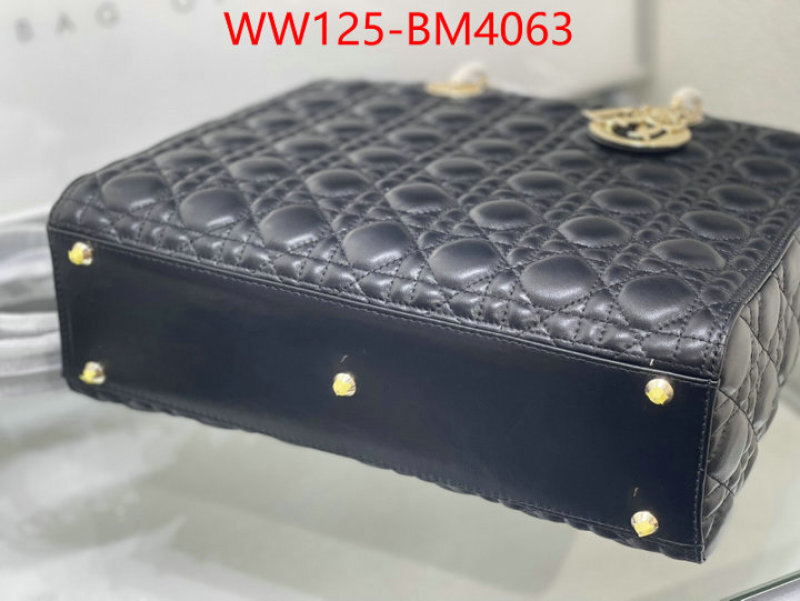 Dior Bags(4A)-Lady- ID: BM4063 $: 125USD,