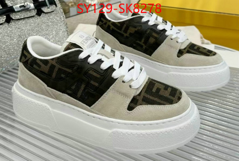 Women Shoes-Fendi 2024 replica wholesale cheap sales online ID: SK8278 $: 129USD