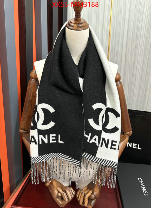 Scarf-Chanel buy high-quality fake ID: MM3188 $: 55USD