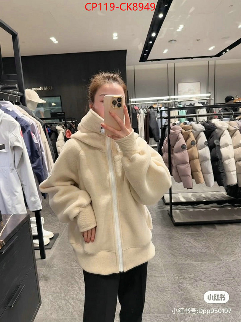 Clothing-Canada Goose ID: CK8949 $: 119USD