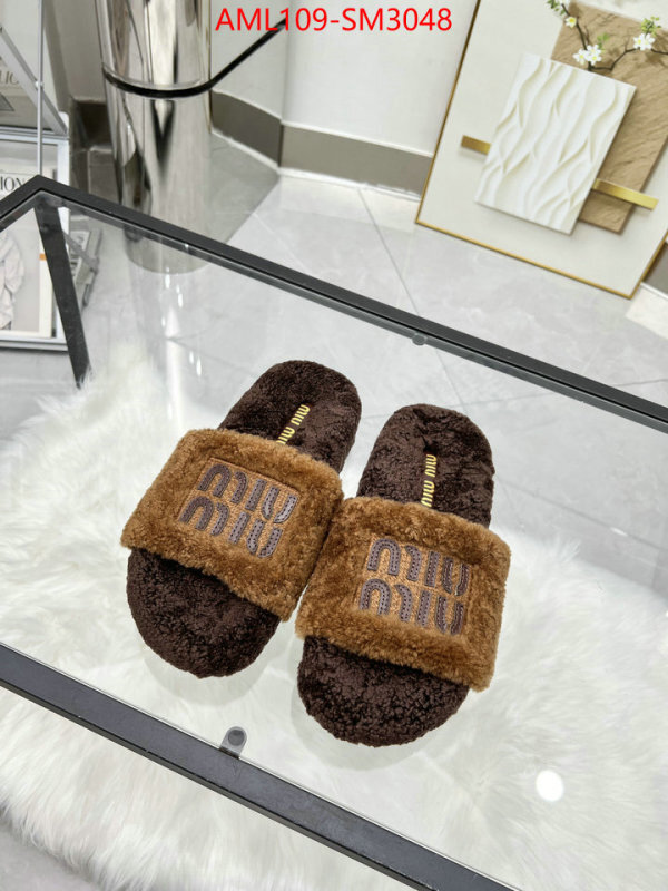 Women Shoes-Miu Miu high quality 1:1 replica ID: SM3048 $: 109USD