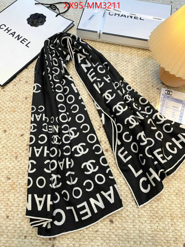 Scarf-Chanel cheap wholesale ID: MM3211 $: 95USD