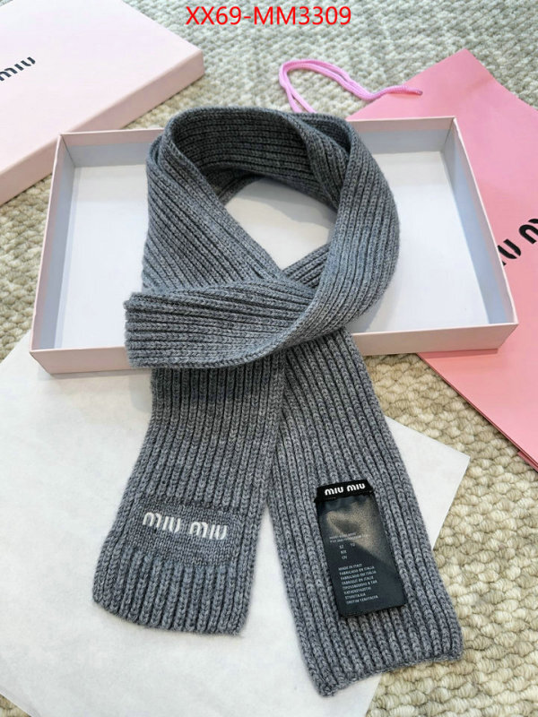 Scarf-Miu Miu quality aaaaa replica ID: MM3309 $: 69USD
