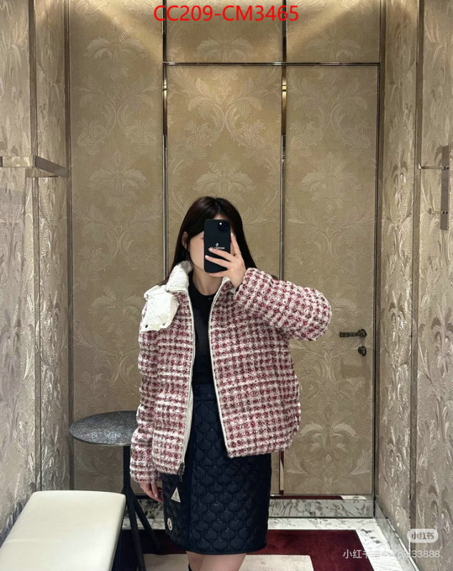 Down jacket Women-Moncler buy 1:1 ID: CM3465 $: 209USD