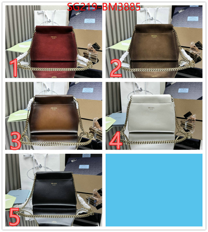 Prada Bags(TOP)-Crossbody- ID: BM3885 $: 219USD,