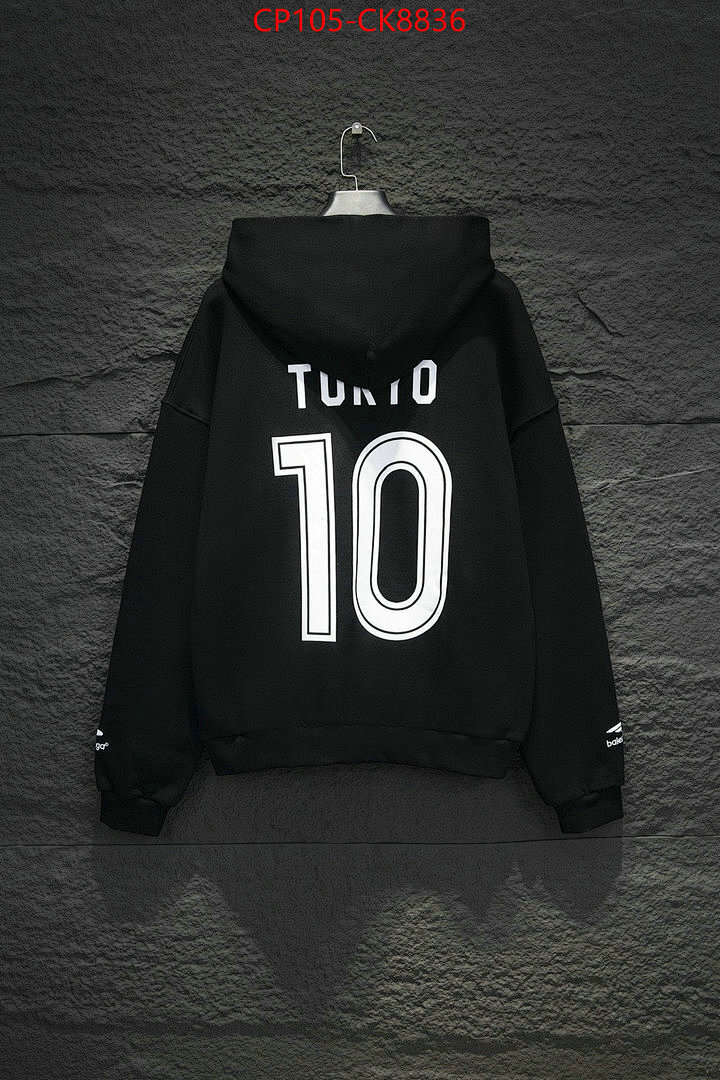 Clothing-Balenciaga ID: CK8836 $: 105USD