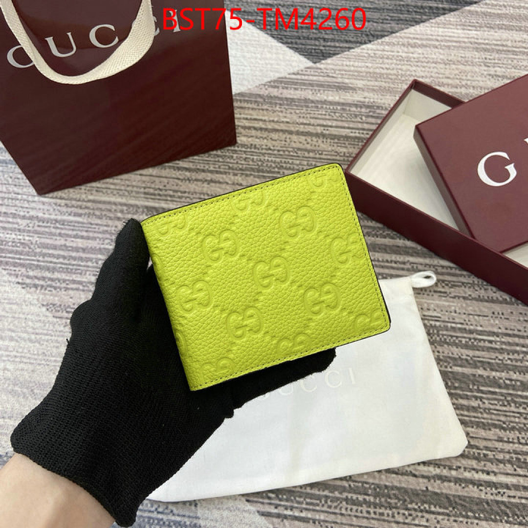 Gucci Bags(TOP)-Wallet- ID: TM4260 $: 75USD,