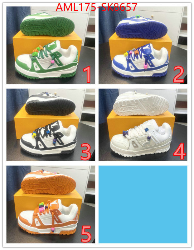 Men Shoes-LV ID: SK8657 $: 175USD