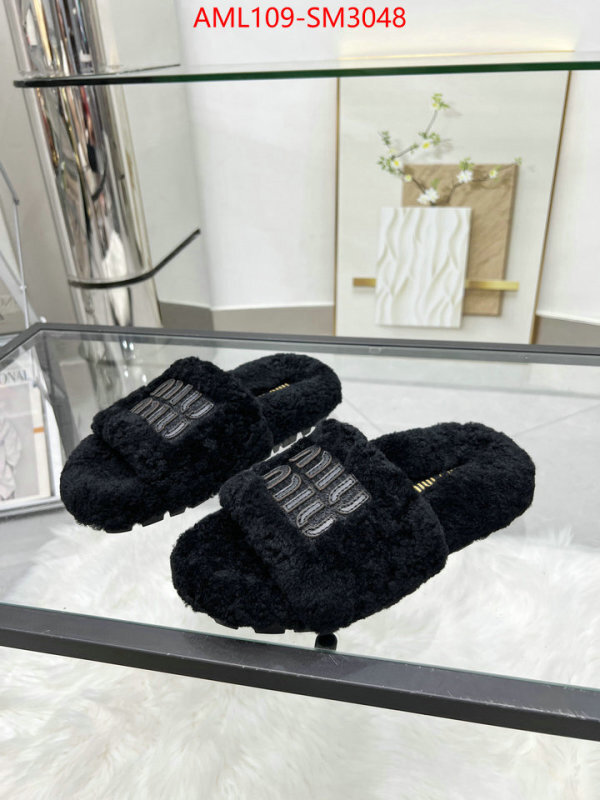 Women Shoes-Miu Miu high quality 1:1 replica ID: SM3048 $: 109USD