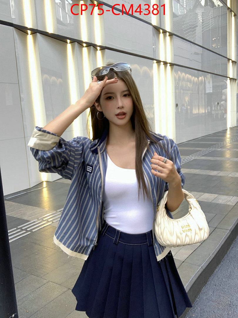 Clothing-MIU MIU ID: CM4381 $: 75USD