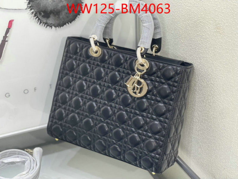 Dior Bags(4A)-Lady- ID: BM4063 $: 125USD,