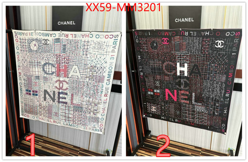 Scarf-Chanel online from china ID: MM3201 $: 59USD