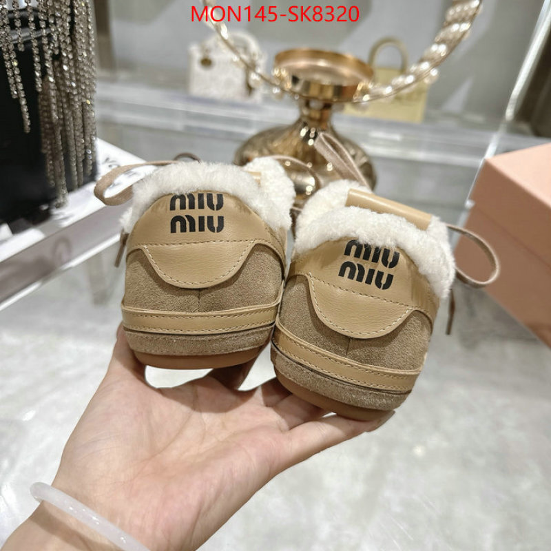 Women Shoes-Miu Miu what best replica sellers ID: SK8320 $: 145USD