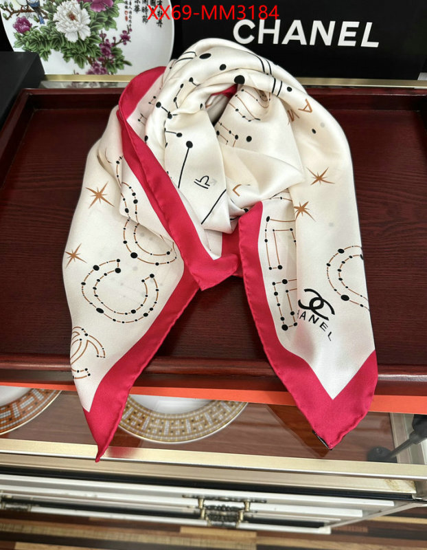 Scarf-Chanel high quality designer replica ID: MM3184 $: 69USD