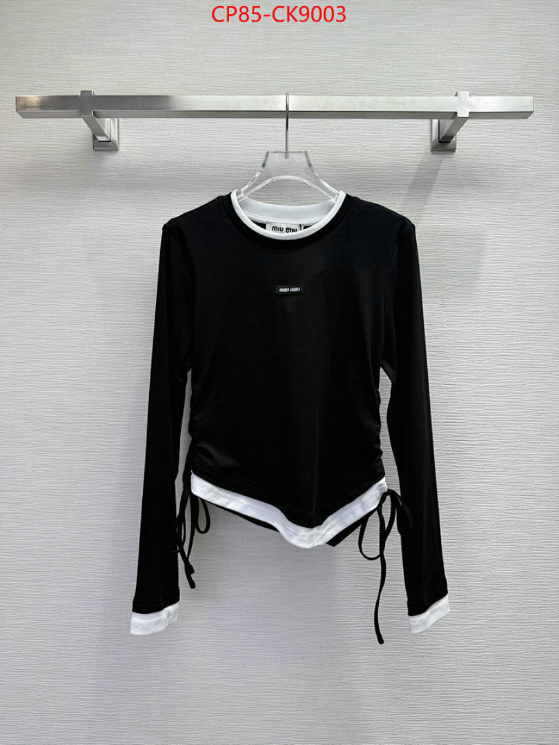 Clothing-MIU MIU ID: CK9003 $: 85USD