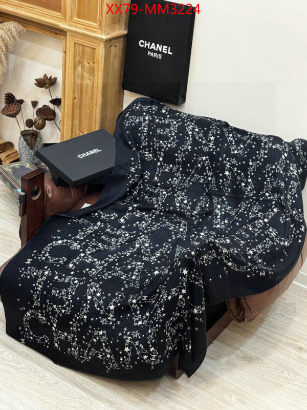 Scarf-Chanel shop ID: MM3224 $: 79USD