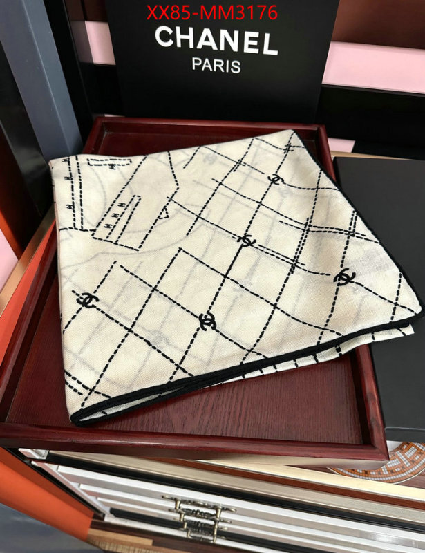 Scarf-Chanel aaaaa quality replica ID: MM3176 $: 85USD