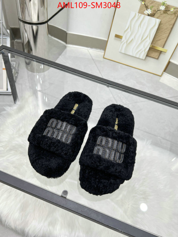 Women Shoes-Miu Miu high quality 1:1 replica ID: SM3048 $: 109USD