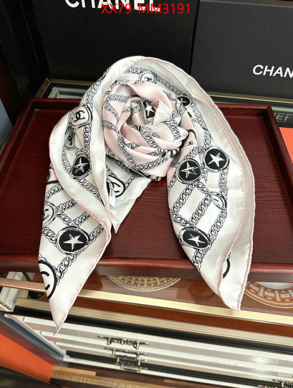 Scarf-Chanel designer high replica ID: MM3191 $: 79USD
