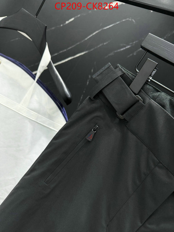 Clothing-Moncler best like ID: CK8264 $: 209USD