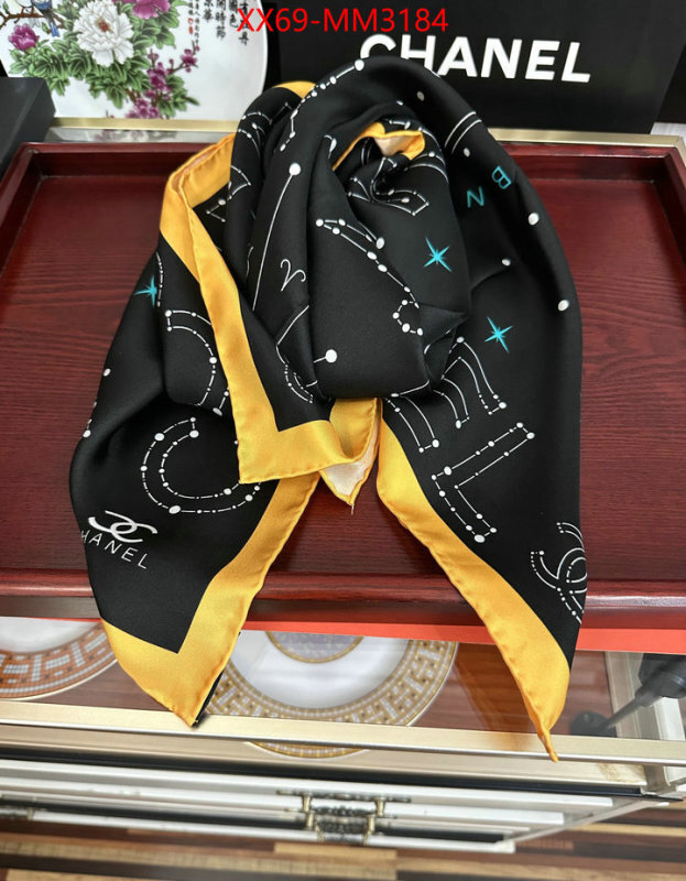 Scarf-Chanel high quality designer replica ID: MM3184 $: 69USD