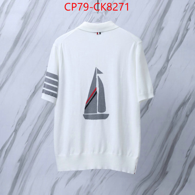 Clothing-Thom Browne quality aaaaa replica ID: CK8271 $: 79USD