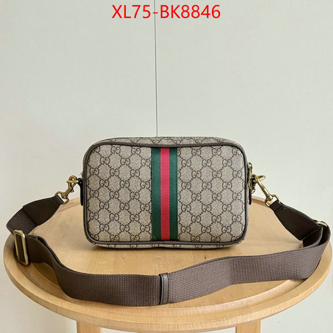 Gucci Bags(4A)-Crossbody- ID: BK8846 $: 75USD,