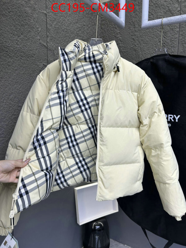 Down jacket Women-Burberry buy aaaaa cheap ID: CM3449 $: 195USD