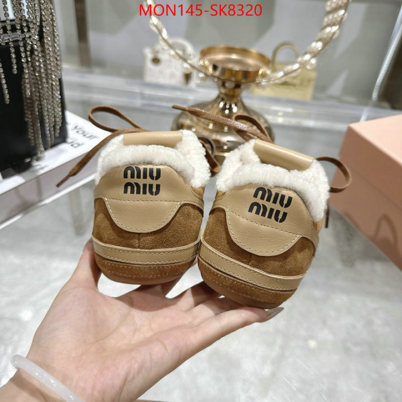 Women Shoes-Miu Miu what best replica sellers ID: SK8320 $: 145USD
