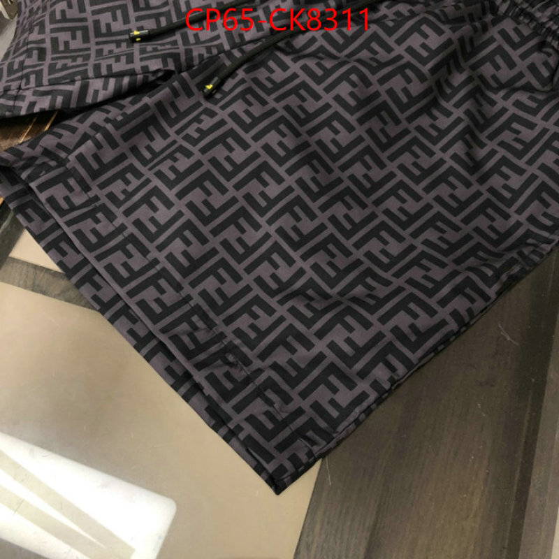 Beach Shorts-Fendi can you buy knockoff ID: CK8311 $: 65USD