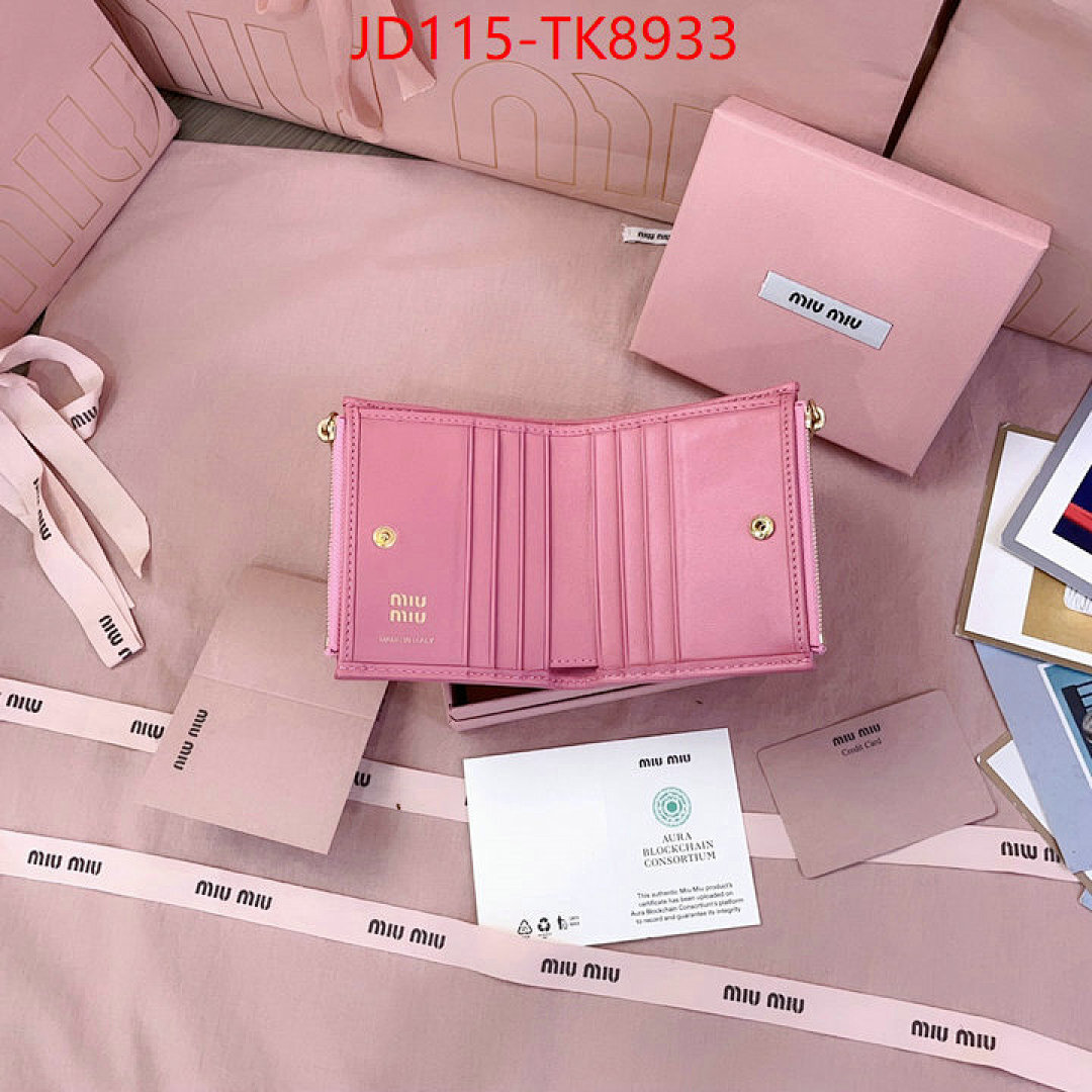 Miu Miu Bags(TOP)-Wallet ID: TK8933 $: 115USD,