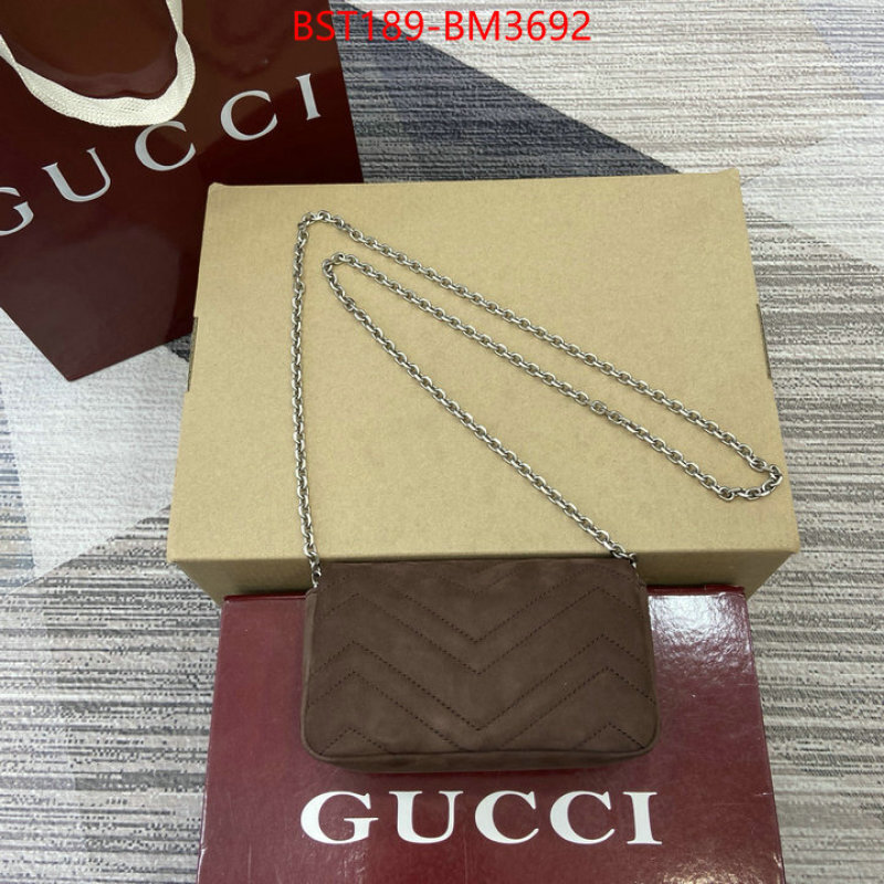 Gucci Bags(TOP)-Marmont ID: BM3692 $: 189USD,