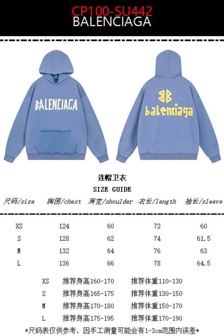 Clothing-Balenciaga ID: SU442 $: 100USD