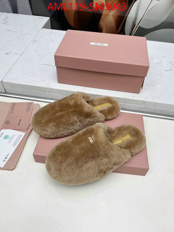 Women Shoes-Miu Miu what 1:1 replica ID: SM3043 $: 119USD