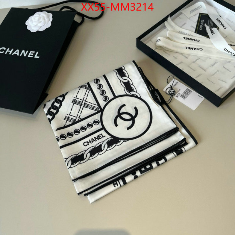 Scarf-Chanel best website for replica ID: MM3214 $: 55USD