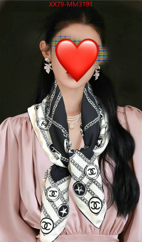Scarf-Chanel designer high replica ID: MM3191 $: 79USD