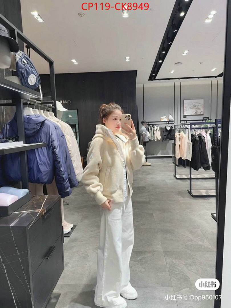 Clothing-Canada Goose ID: CK8949 $: 119USD