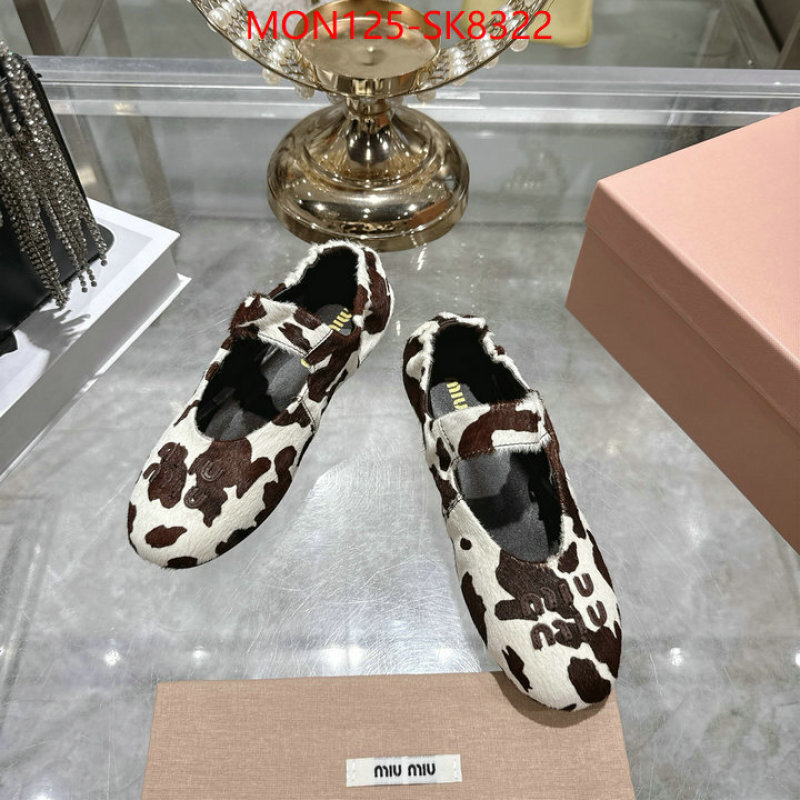 Women Shoes-Miu Miu replica how can you ID: SK8322 $: 125USD