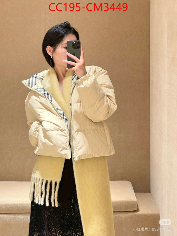 Down jacket Women-Burberry buy aaaaa cheap ID: CM3449 $: 195USD