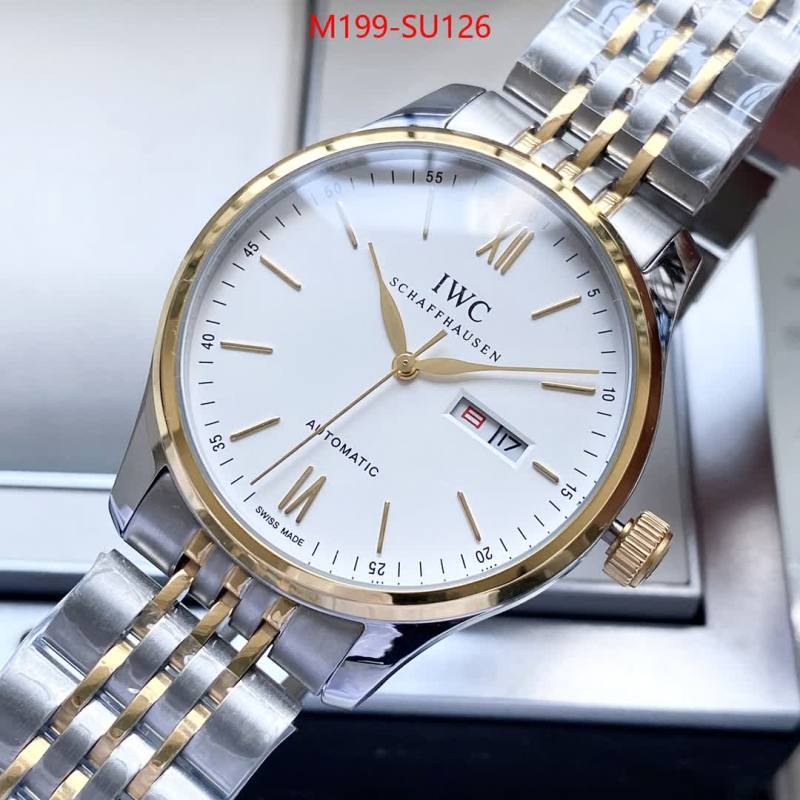 Watch(4A)-IWC buy high-quality fake ID: SU126 $: 199USD