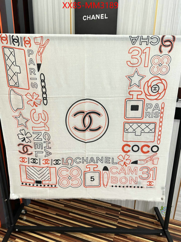 Scarf-Chanel replica designer ID: MM3189 $: 85USD