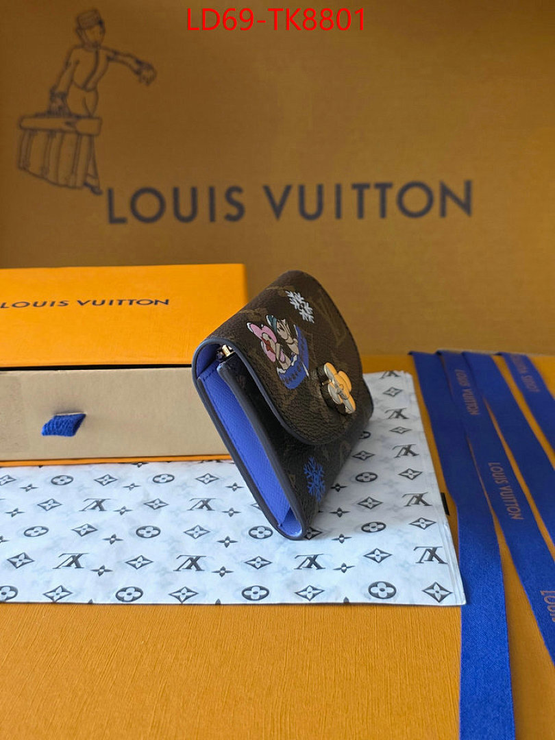 LV Bags(TOP)-Wallet ID: TK8801 $: 69USD,