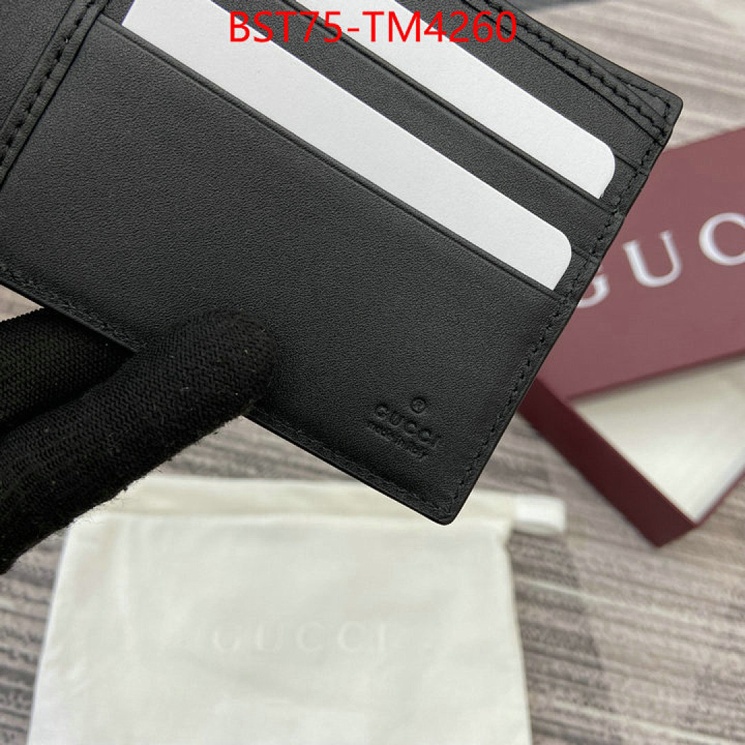 Gucci Bags(TOP)-Wallet- ID: TM4260 $: 75USD,